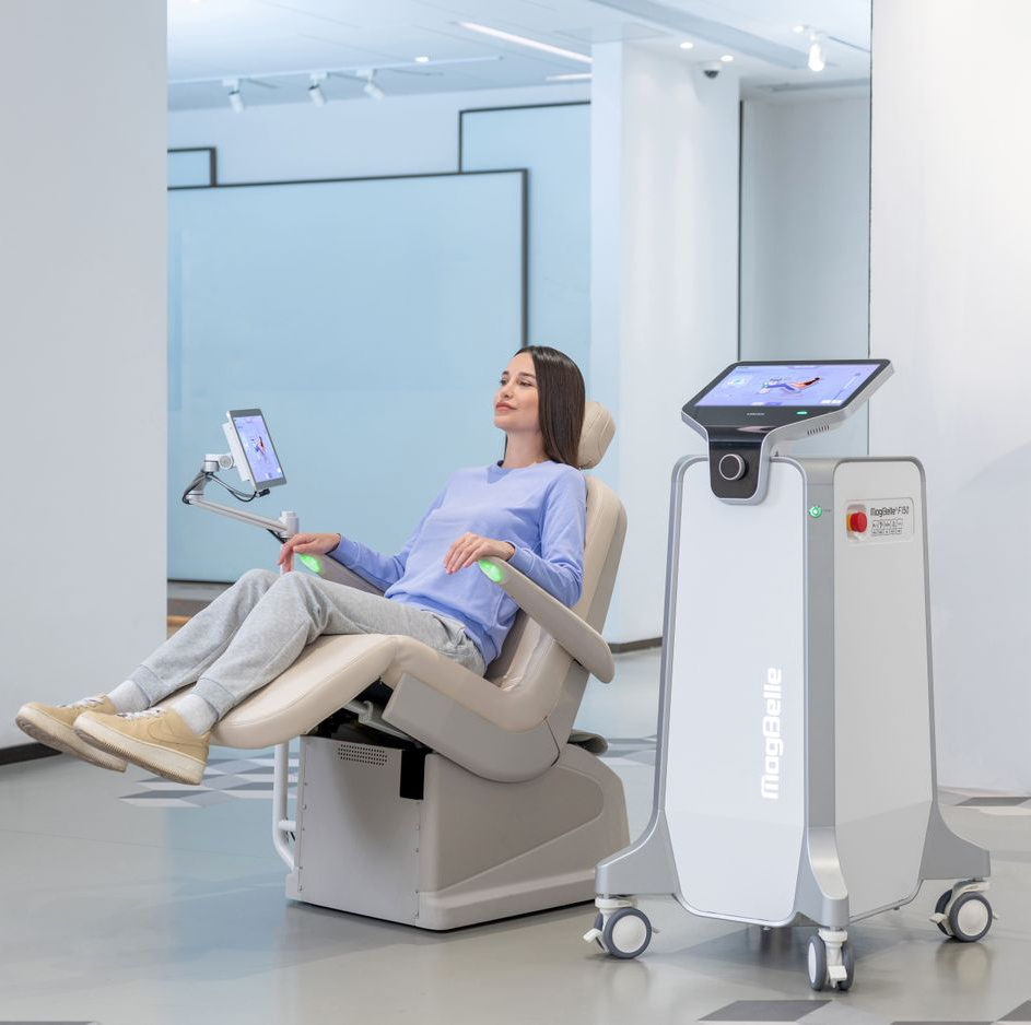 Emcora Medical MagBelle patient care and pelvic rehabilitation